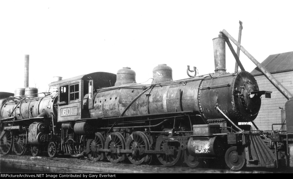 GN 4-8-0 #601 - Great Northern